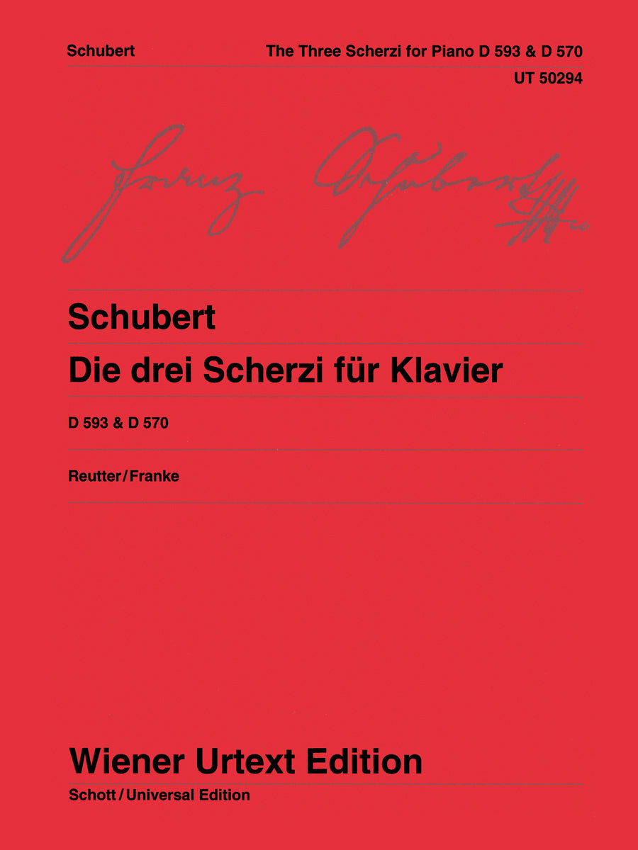 Schubert: 3 Scherzi, D. 593 & D. 570
