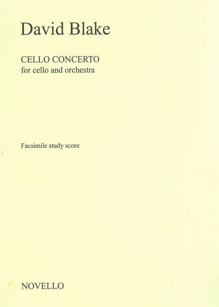 Blake: Cello Concerto