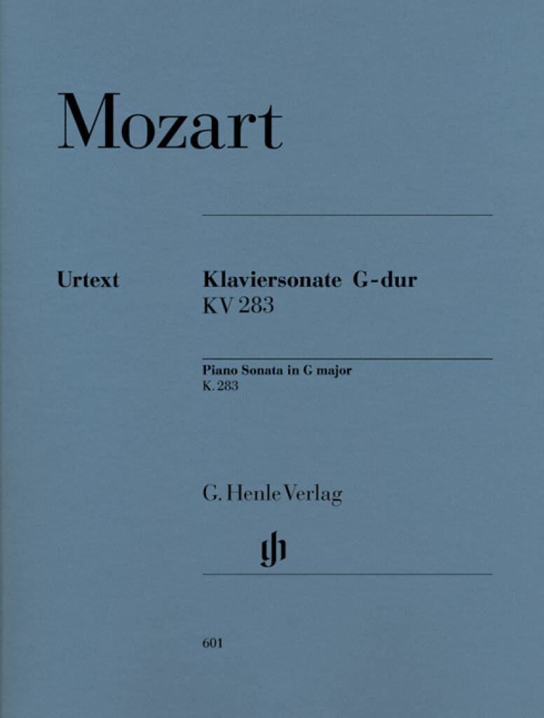 Mozart: Piano Sonata No. 5 in G Major, K. 283 (189h)