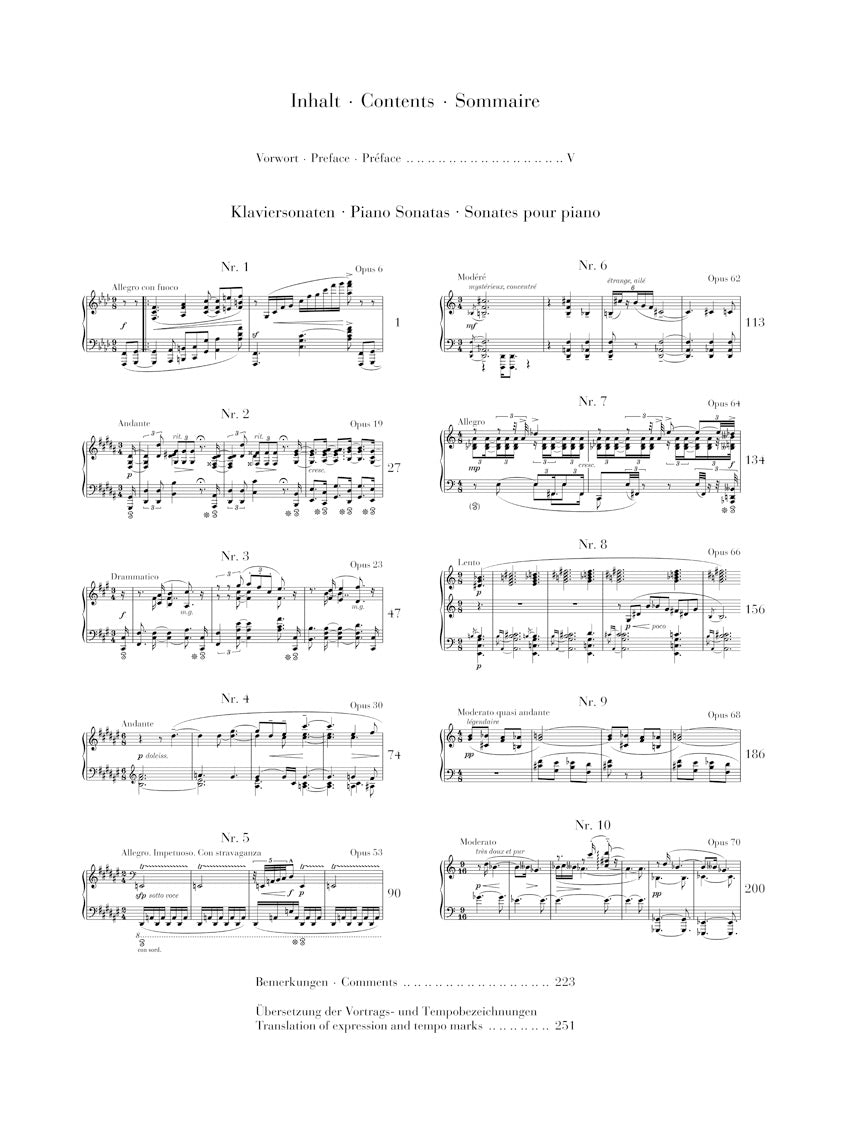 Scriabin: Piano Sonatas, Nos. 1-10