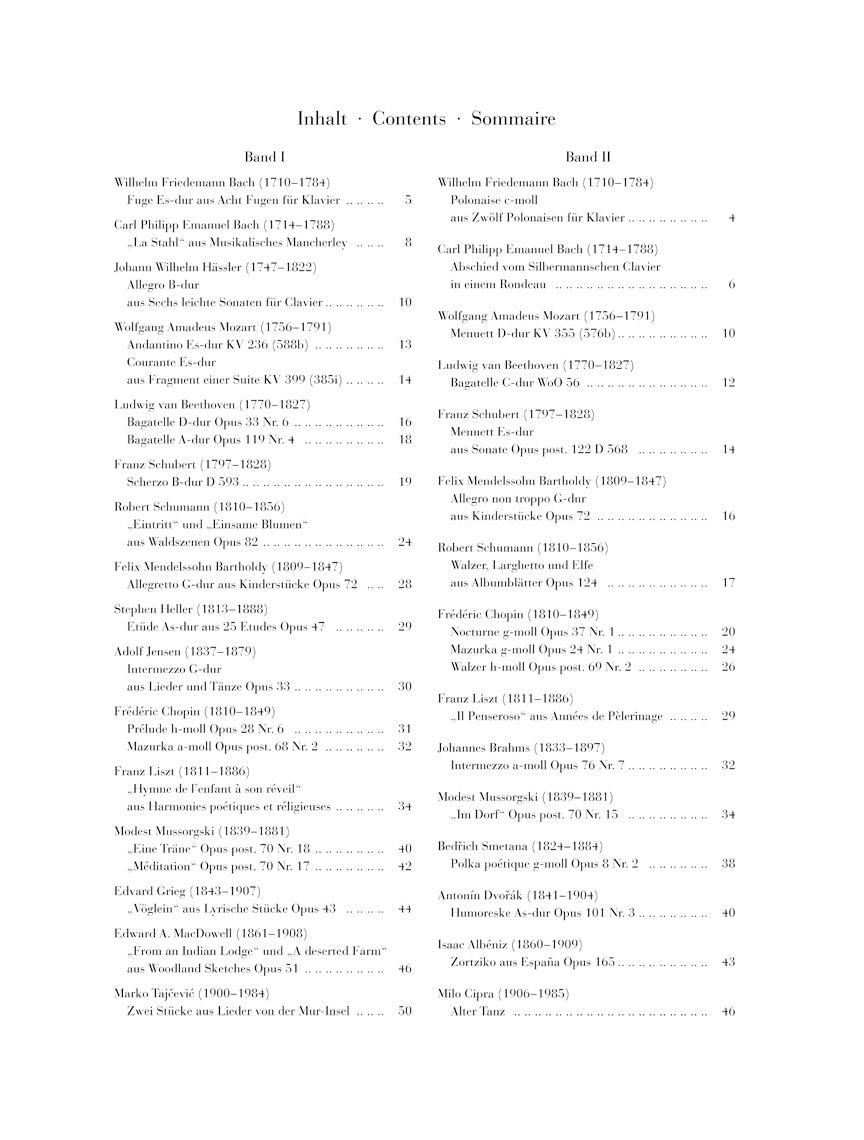 Easy Piano Music of the 18th and 19th Century - Volume 2