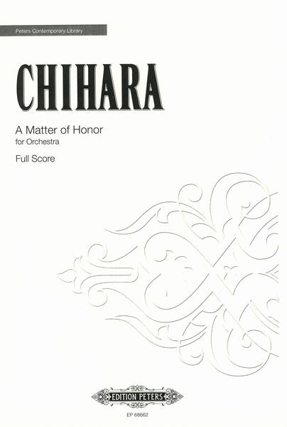 Chihara: A Matter of Honor