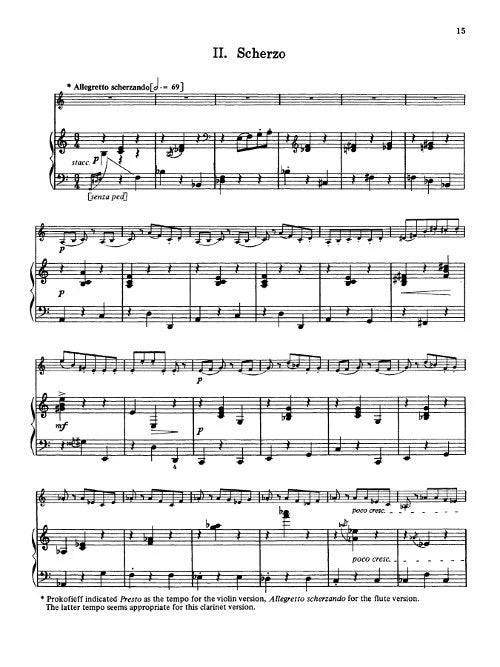 Prokofiev: Clarinet Sonata, Op. 94