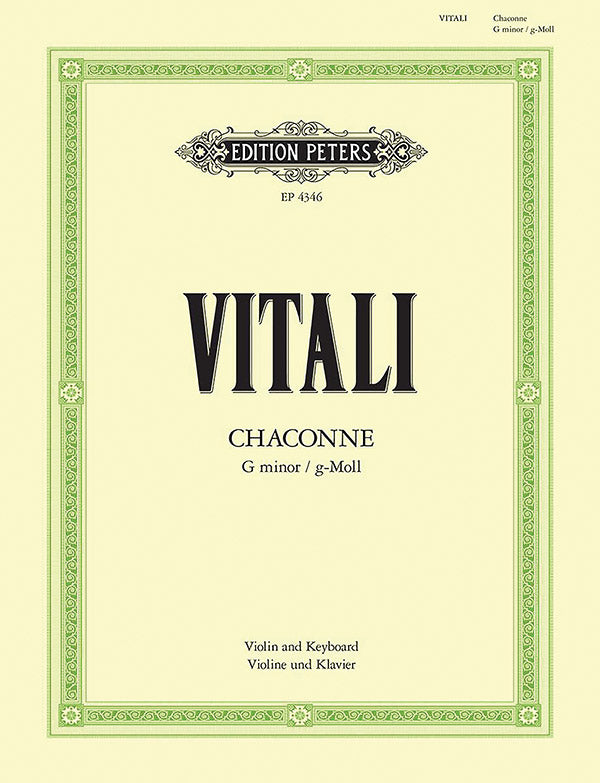 Vitali: Ciaccona in G Minor