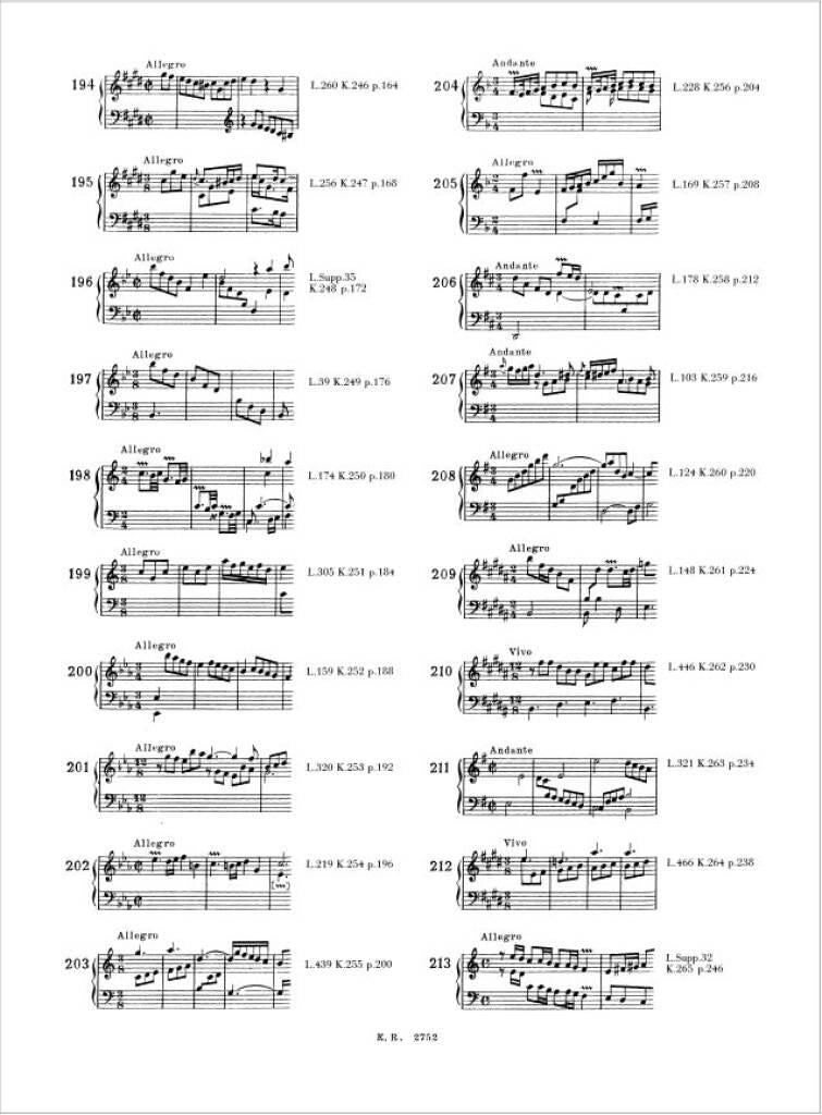 Scarlatti: Keyboard Sonatas - Volume 4 (K. 206-265)