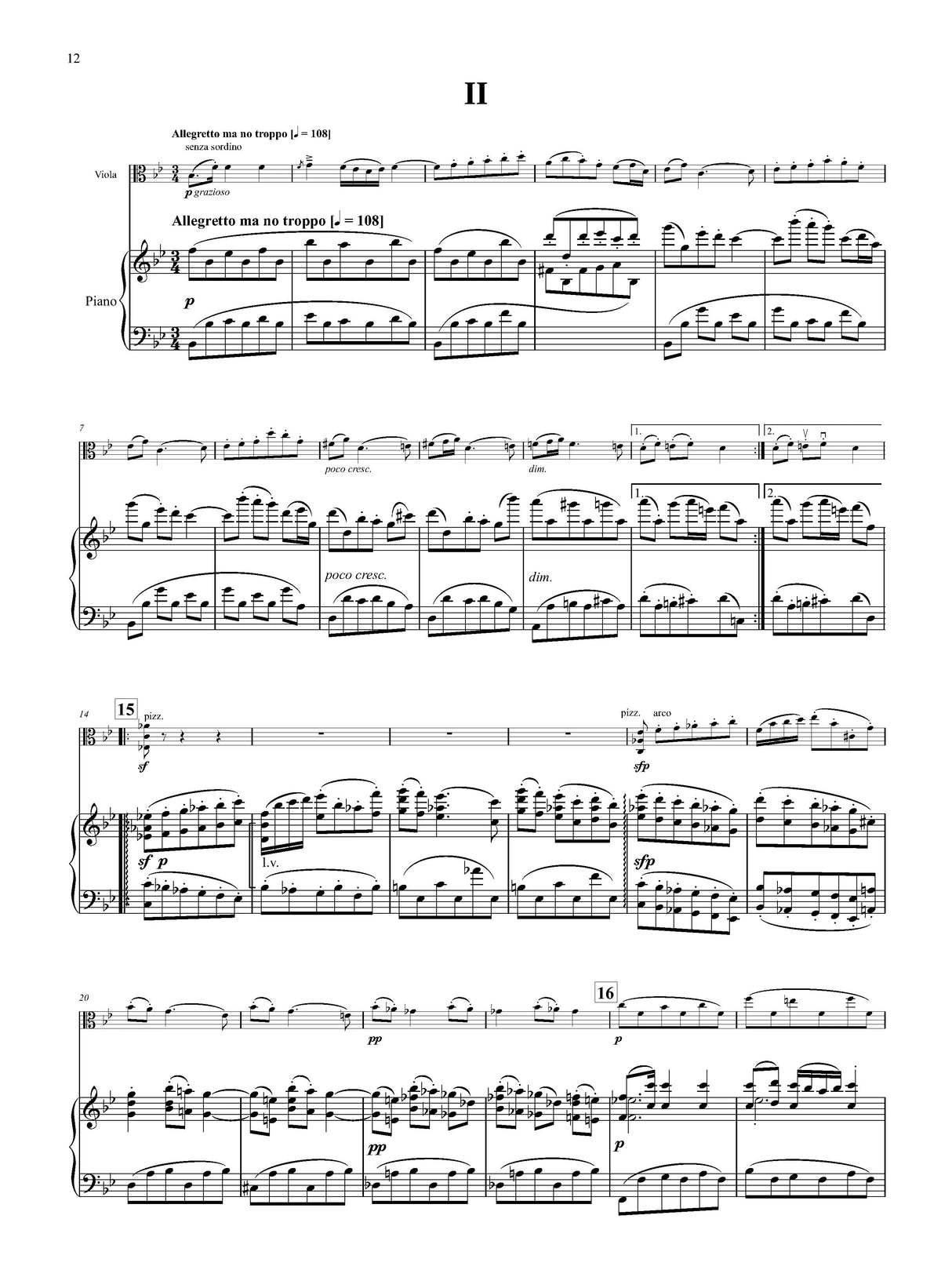 Weigl: Viola Sonata