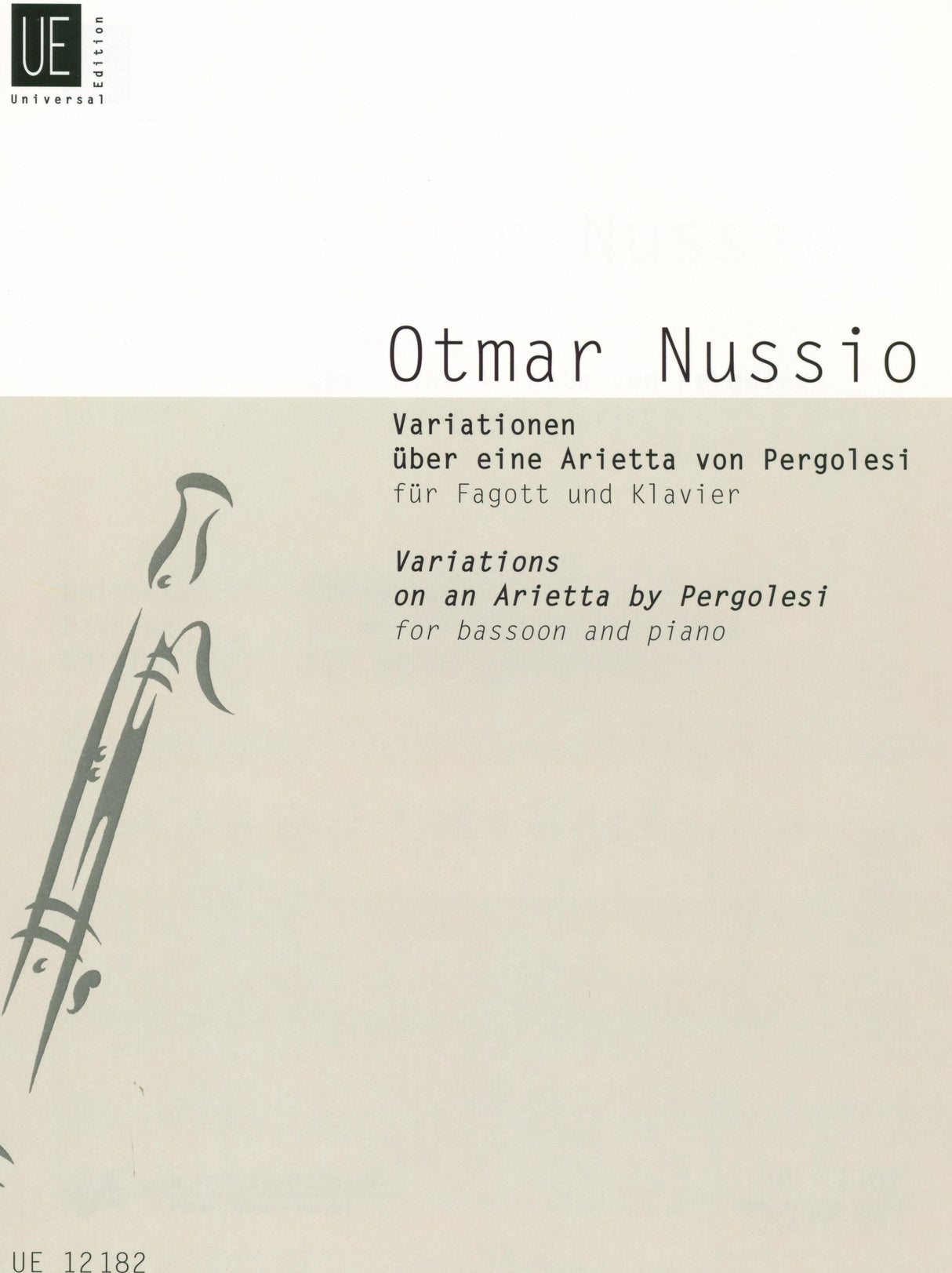 Nussio: Variations on an Arietta by Pergolesi