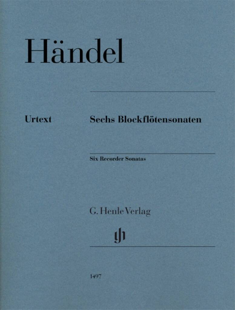 Handel: 6 Recorder Sonatas