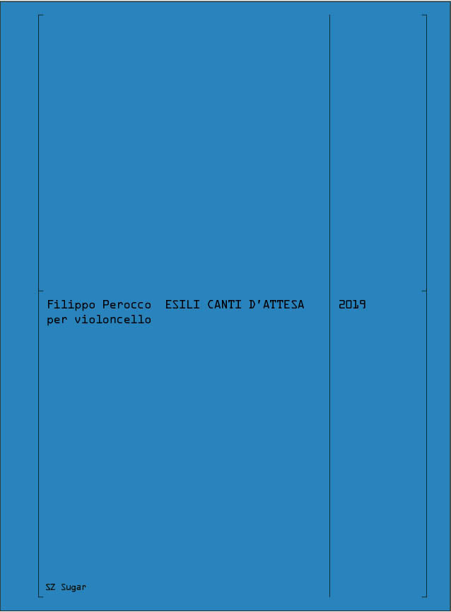 Perocco: Esili canti d'attesa