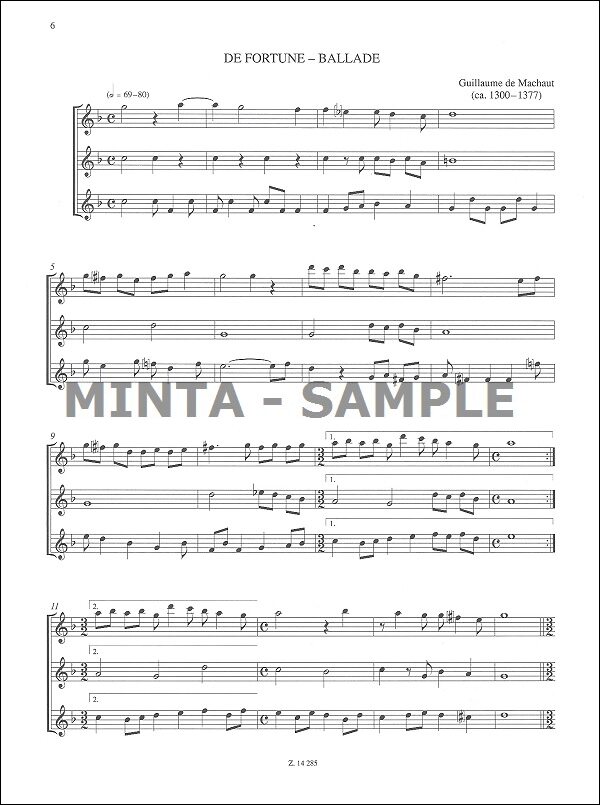 Chamber Music for 3 Treble Recorders