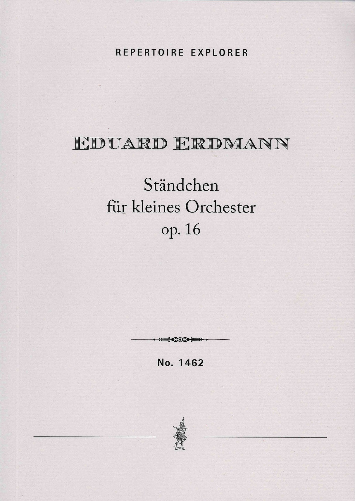 Erdmann: Ständchen, Op. 16