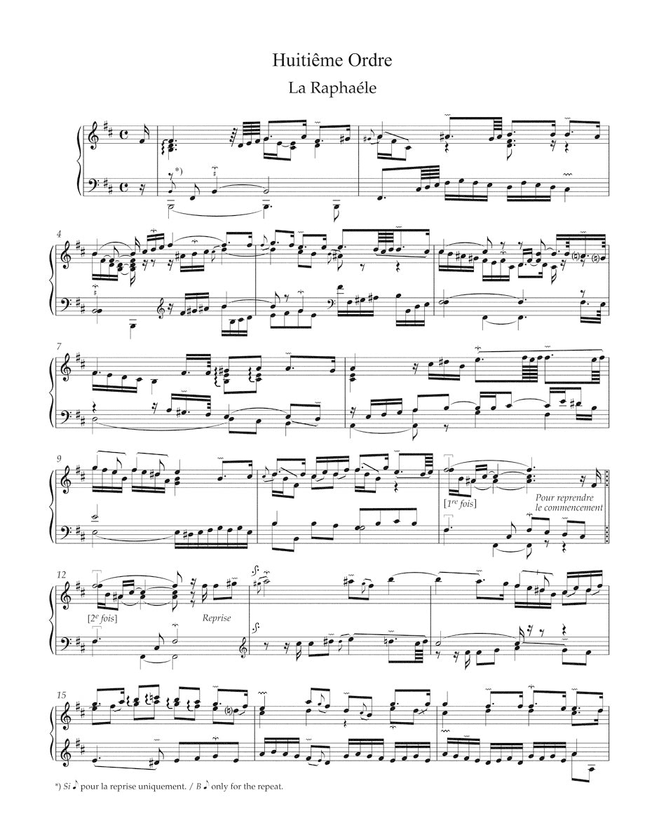 F. Couperin: Pièces de clavecin - Volume 2 (1717)