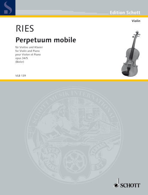 Ries: Perpetuum mobile, Op. 34, No. 5