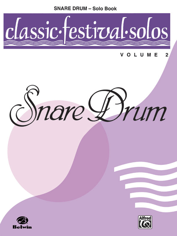 Classic Festival Solos - Snare Drum - Volume 2