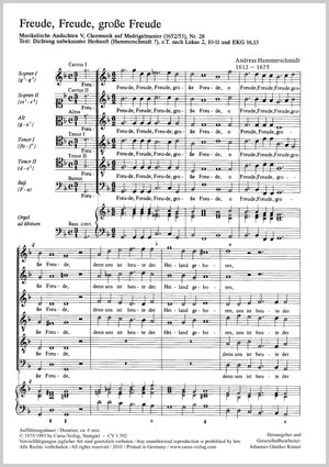 Hammerschmidt: Freude, Freude, große Freude