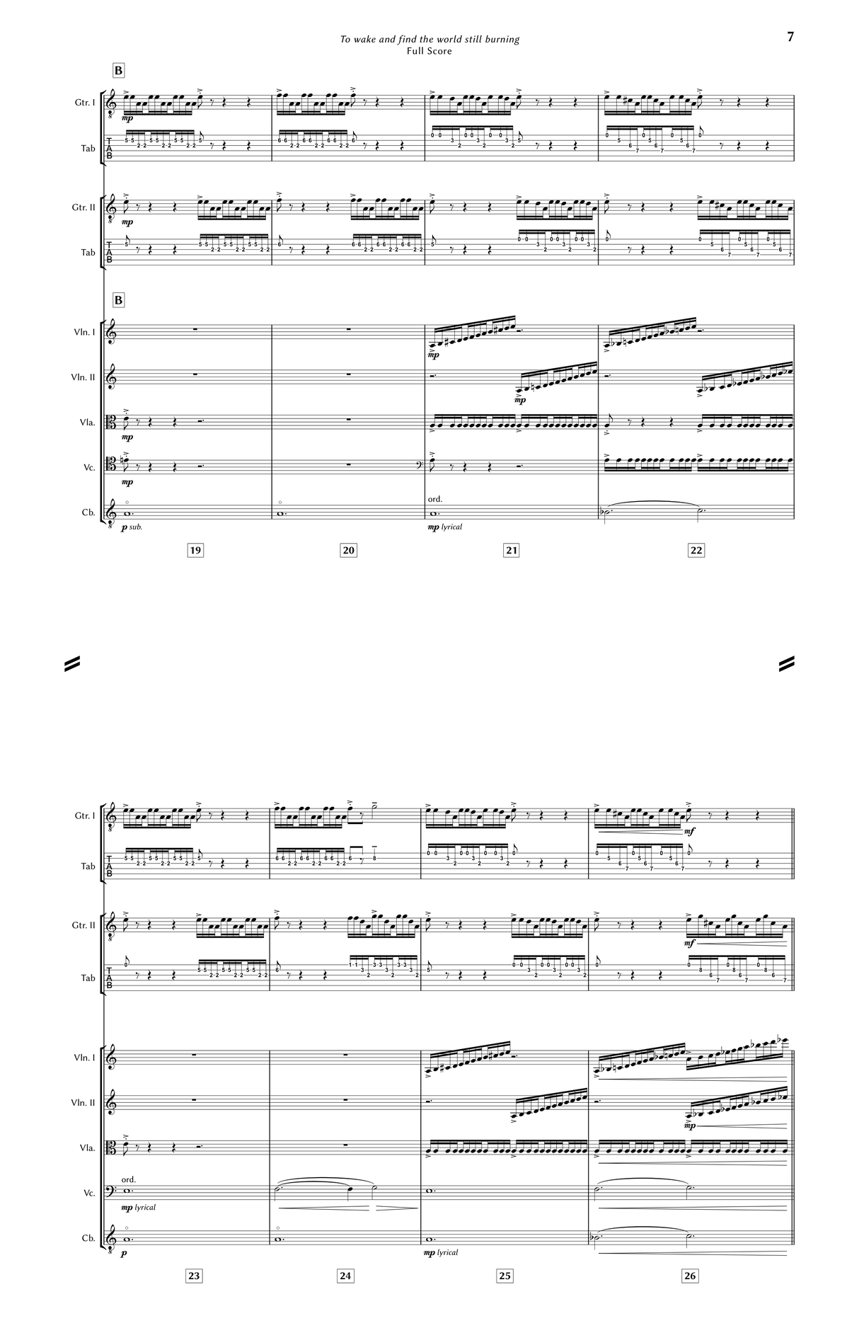 Stafylakis: To wake and find the world still burning