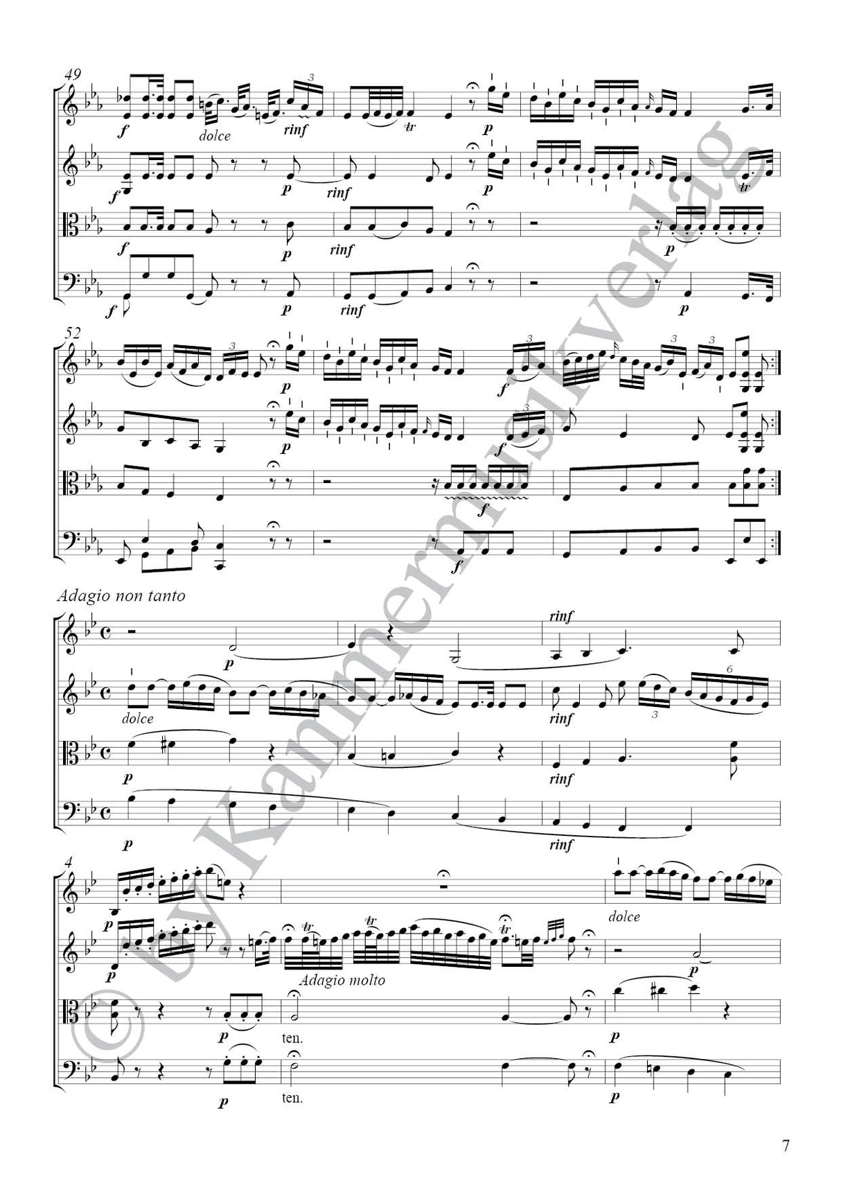 Boccherini: String Quartet in E-flat Major, G 191, Op. 24, No. 2