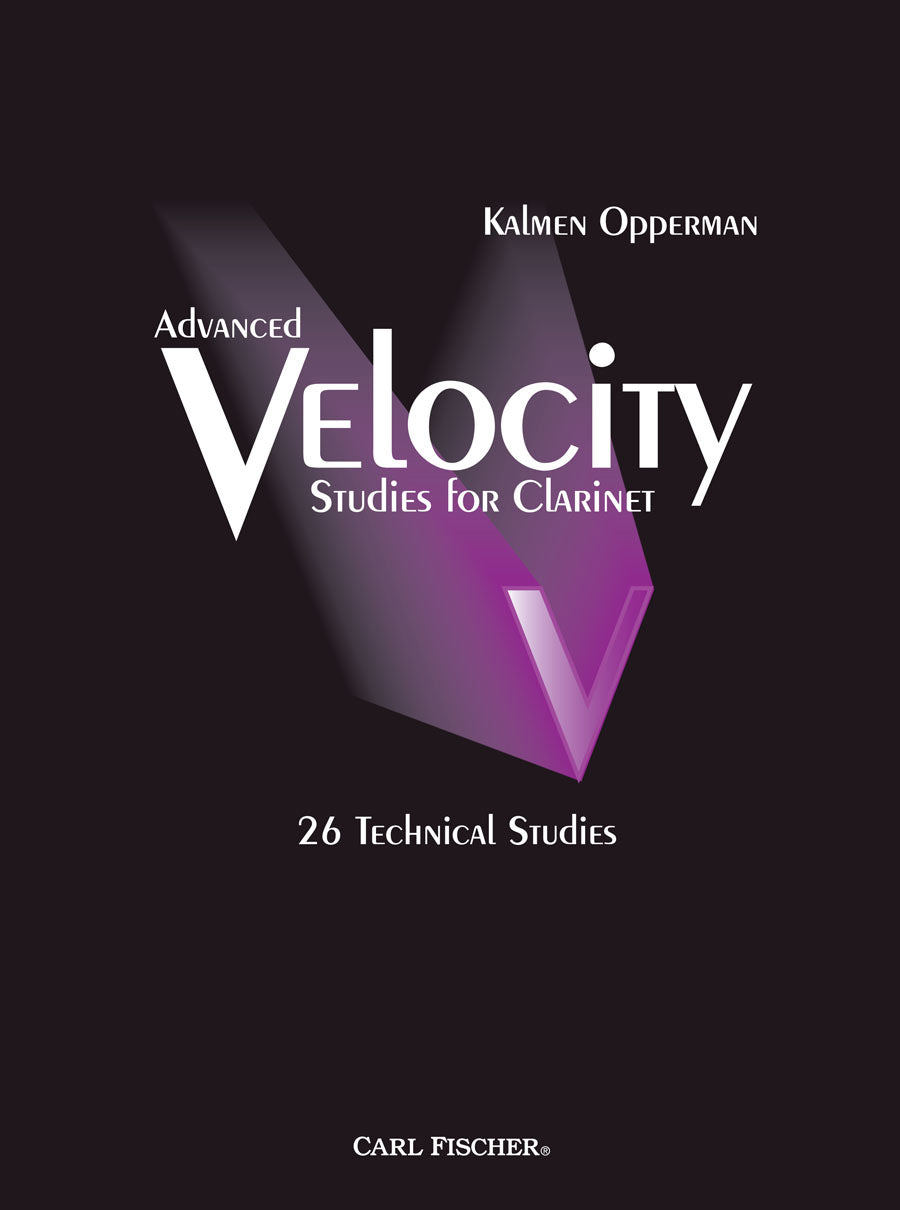 Opperman: Advanced Velocity Studies for Clarinet