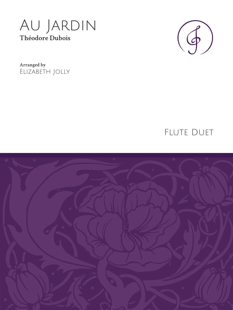 T. Dubois: Au jardin (arr. for 2 flutes)