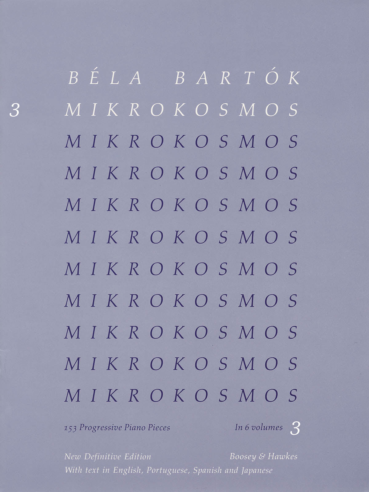 Bartók: Mikrokosmos - Volume 3