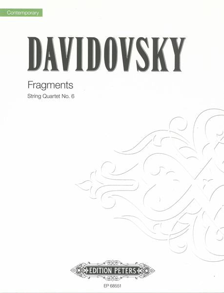Davidovsky: Fragments