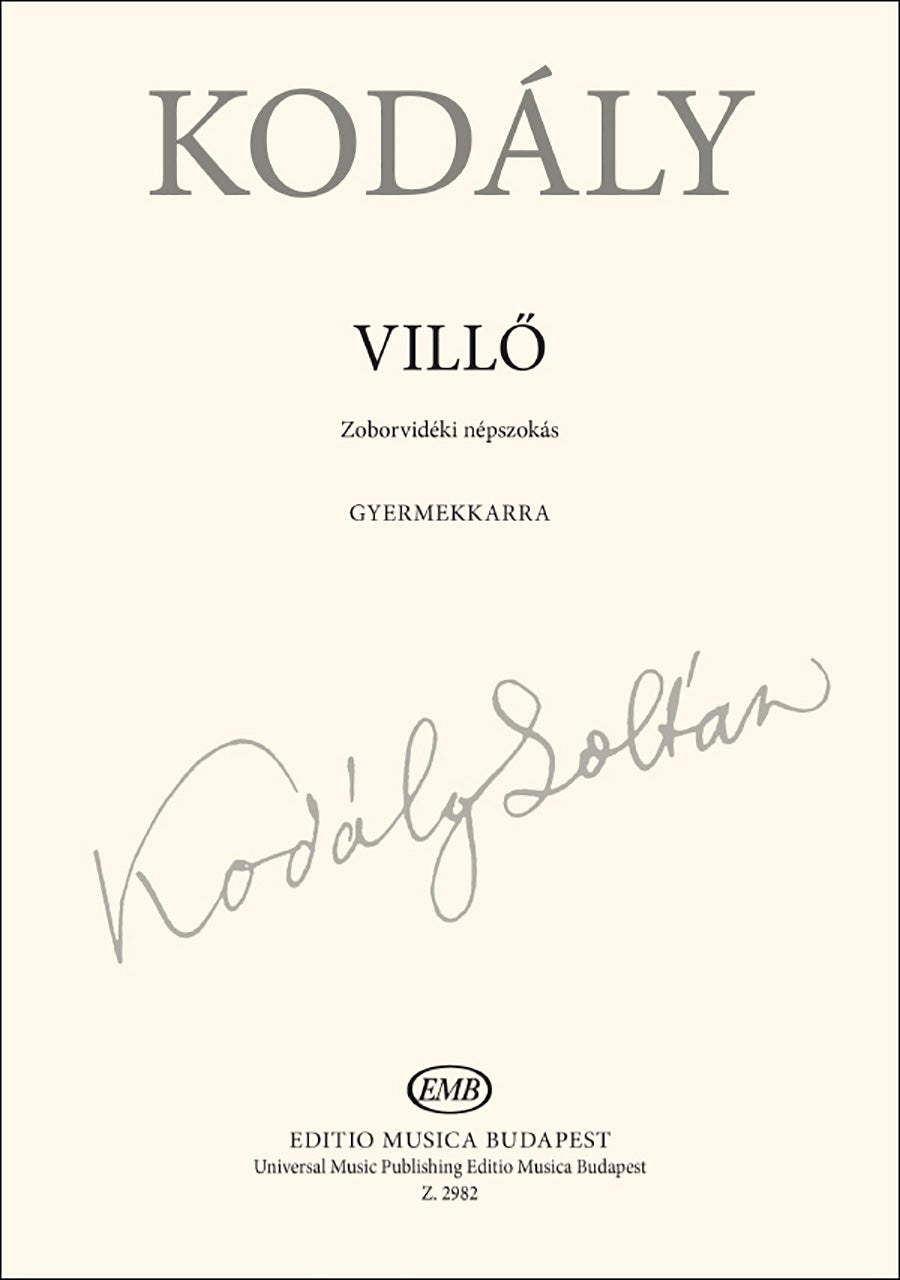 Kodály: Villő - The Straw Guy