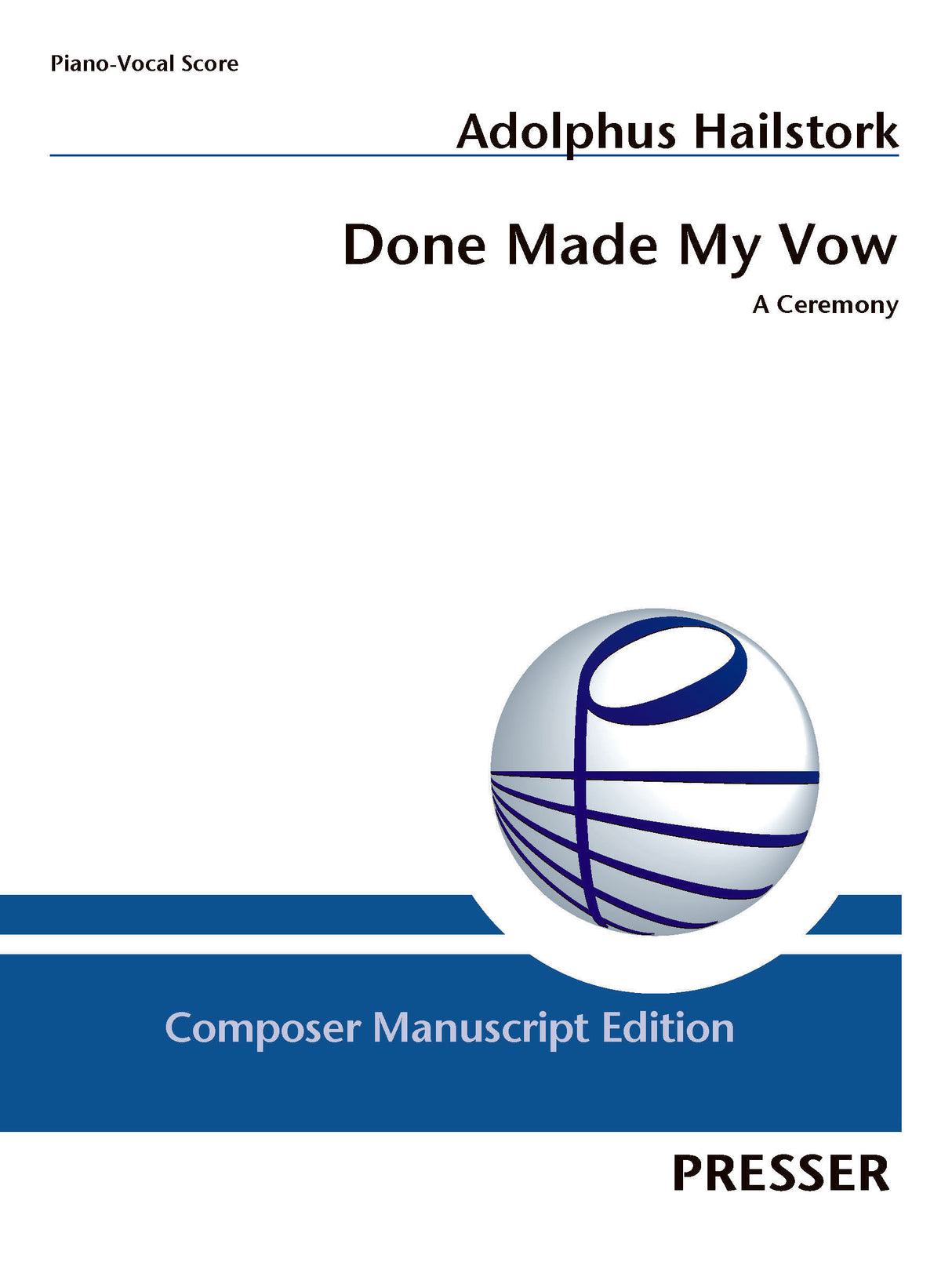 Hailstork: Done Made My Vow