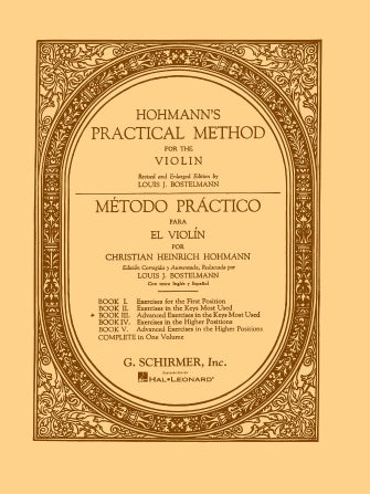 Hohmann: Practical Violin Method - Book 3