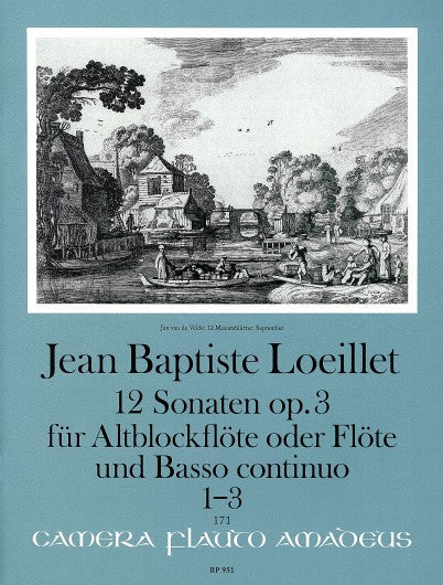 Loeillet: Flute Sonatas, Op. 3, Nos. 1-3