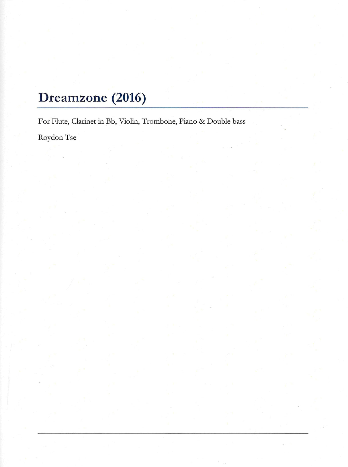Tse: Dreamzone
