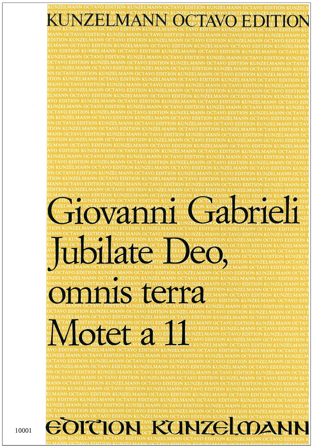 Gabrieli: Jubilate Deo, omnis terra