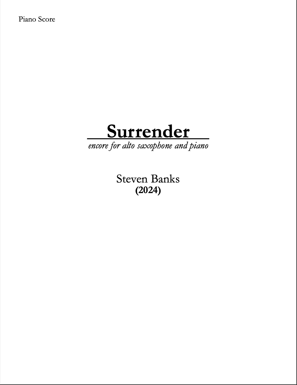 Banks: Surrender