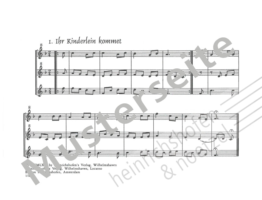 Three Recorders at Christmas