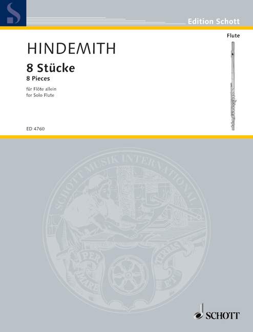 Hindemith: 8 Pieces for Flute