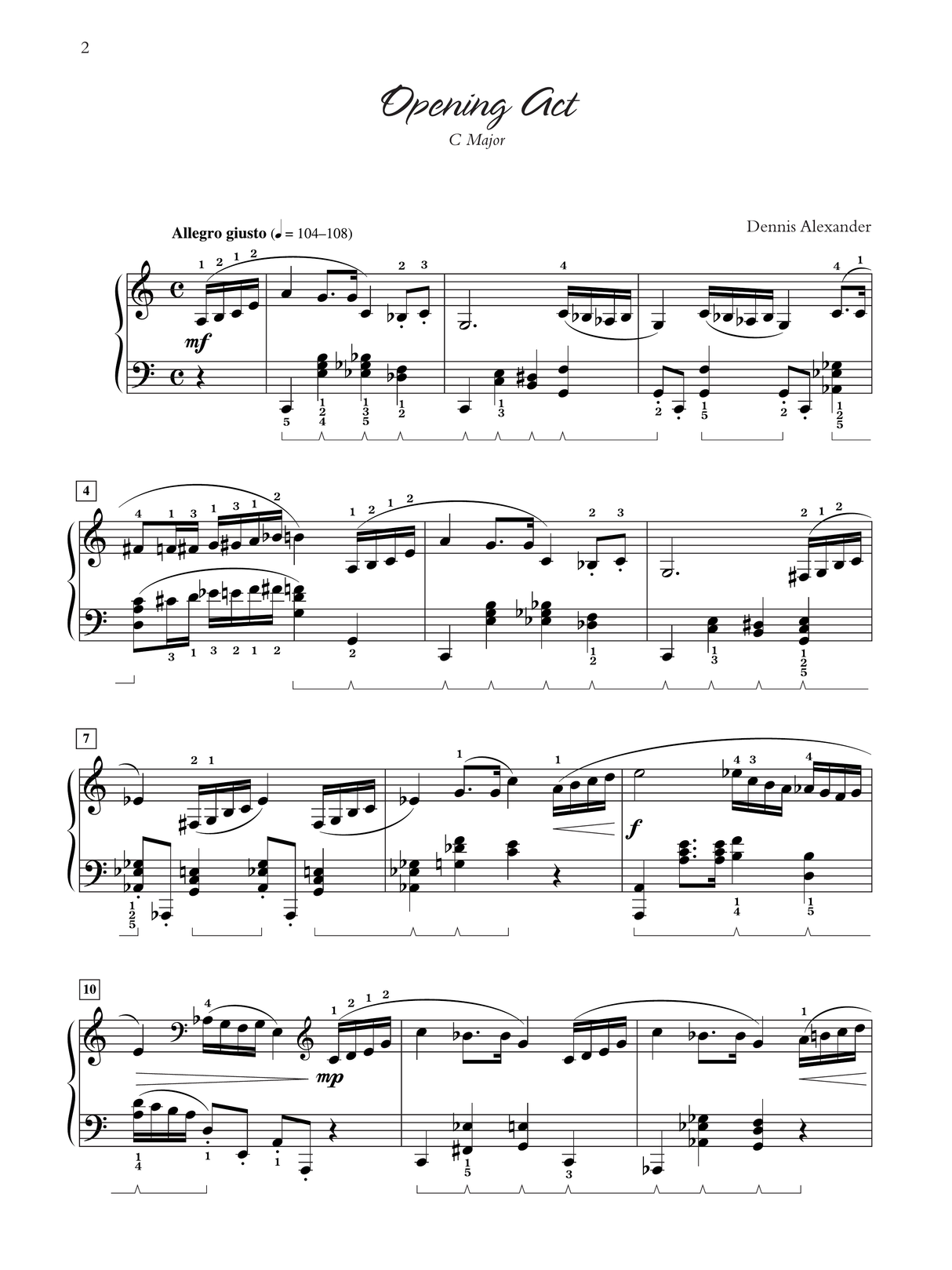 Alexander: 24 Character Preludes