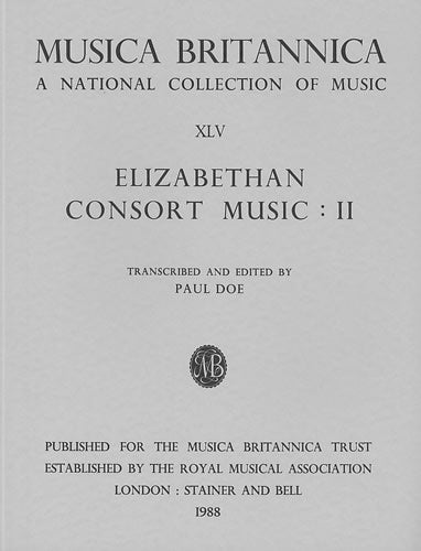 Elizabethan Consort Music - Volume 2