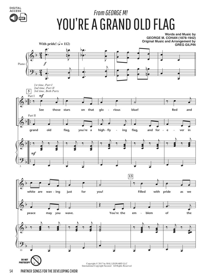 Partner Songs for the Developing Choir