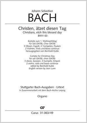 Bach: Christen, ätzet diesen Tag, BWV 63