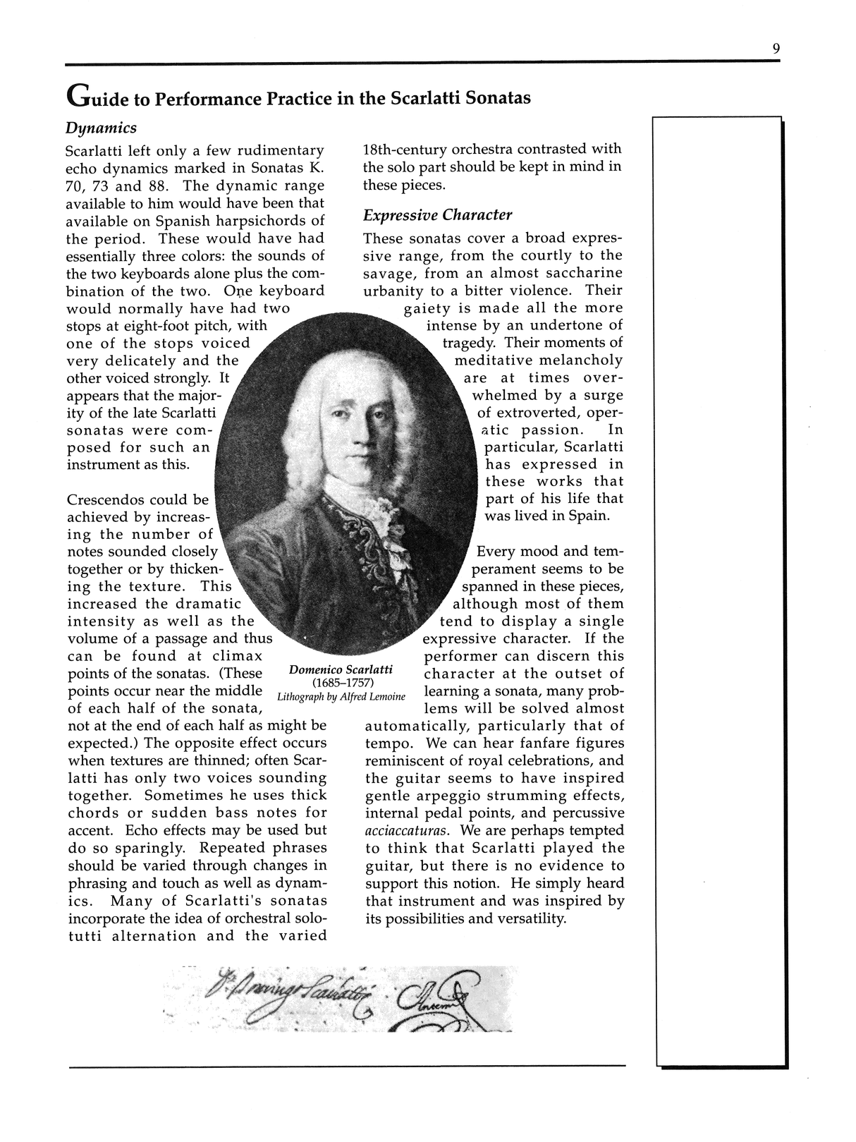 At the Piano with Scarlatti