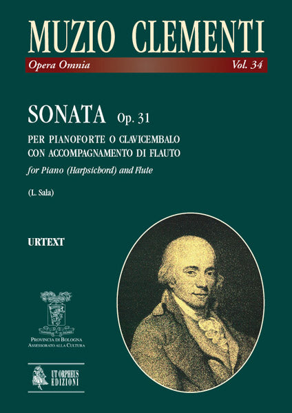 Clementi: Sonata for Keyboard & Violin/Flute in A Major, Op. 31