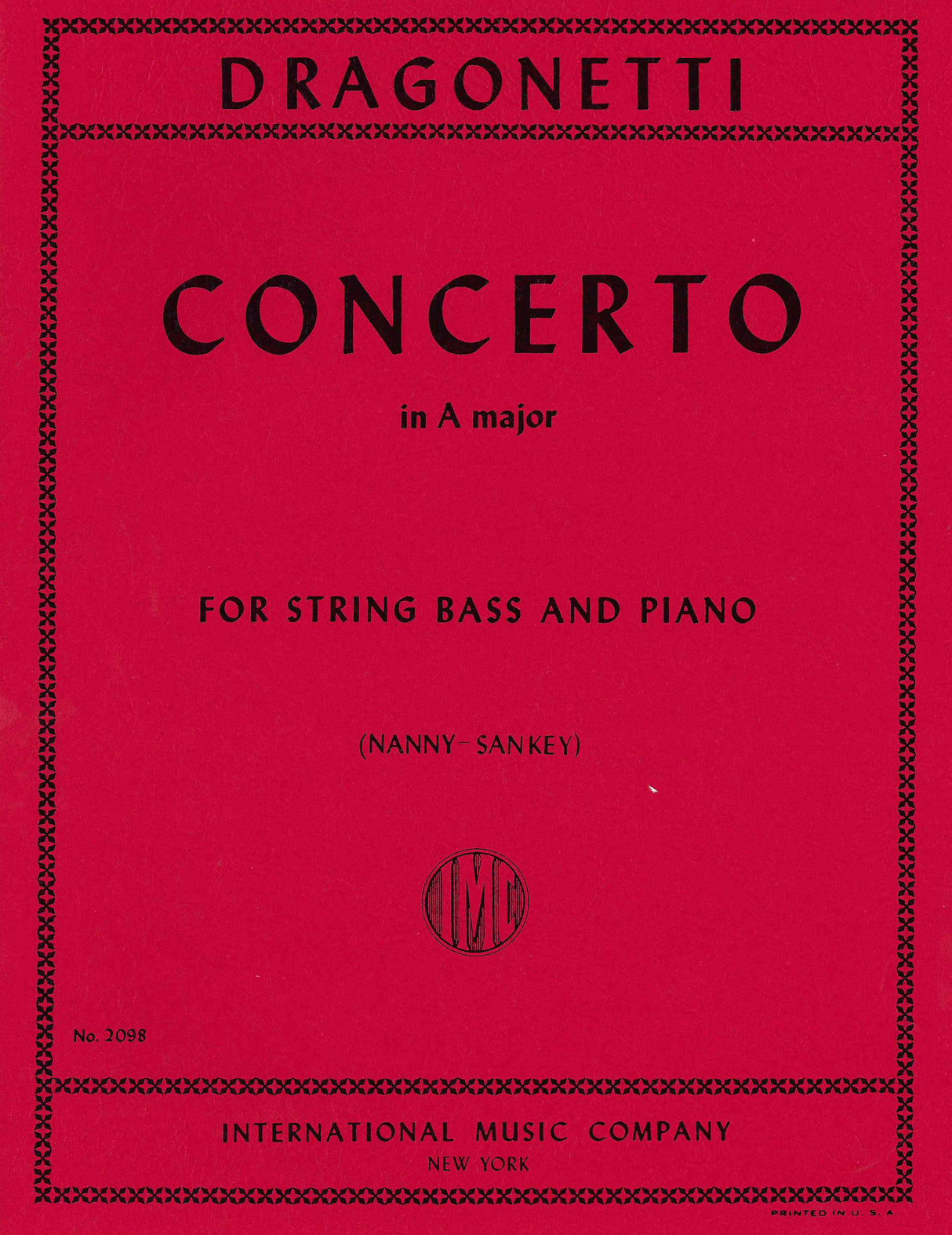 Dragonetti: Concerto in A Major