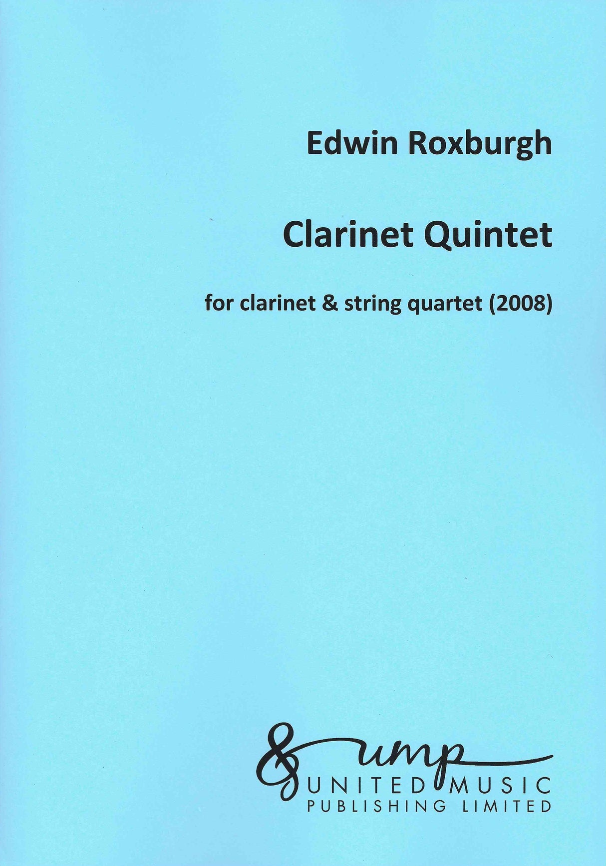 Roxburgh: Clarinet Quintet