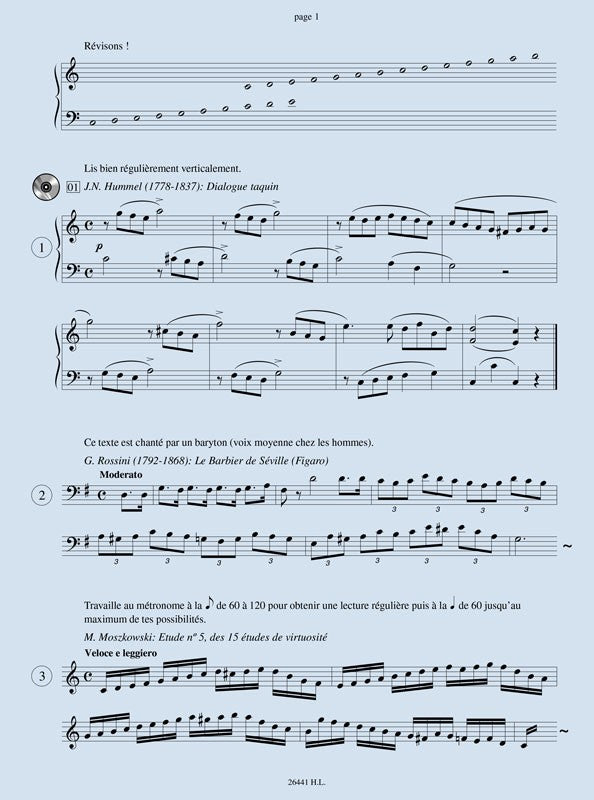 Je découvre la clé de sol et la clé de fa - Volume 3