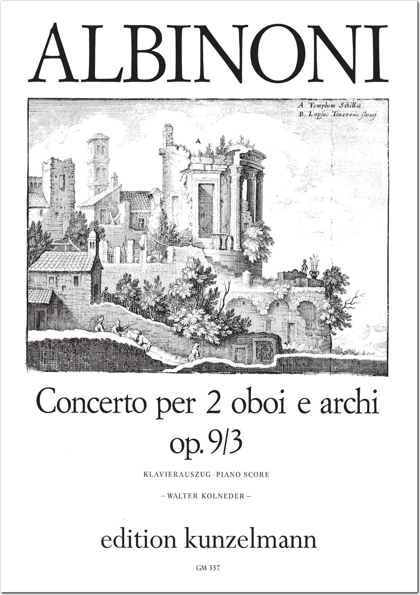 Albinoni: Concerto for 2 Oboes in F Major, Op. 9, No. 3