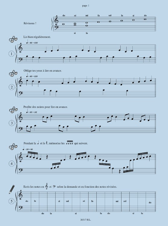 Je découvre la clé de sol et la clé de fa - Volume 2