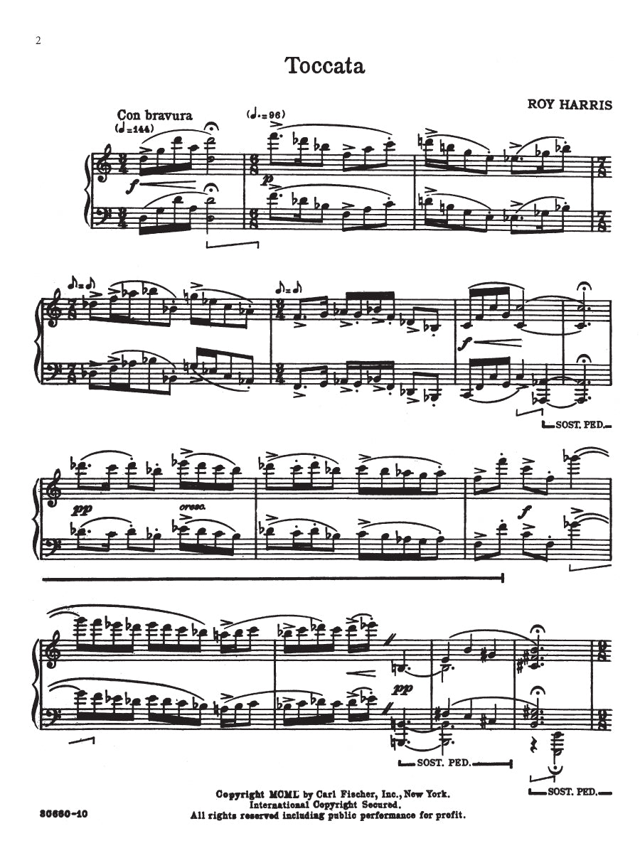 Harris: Toccata