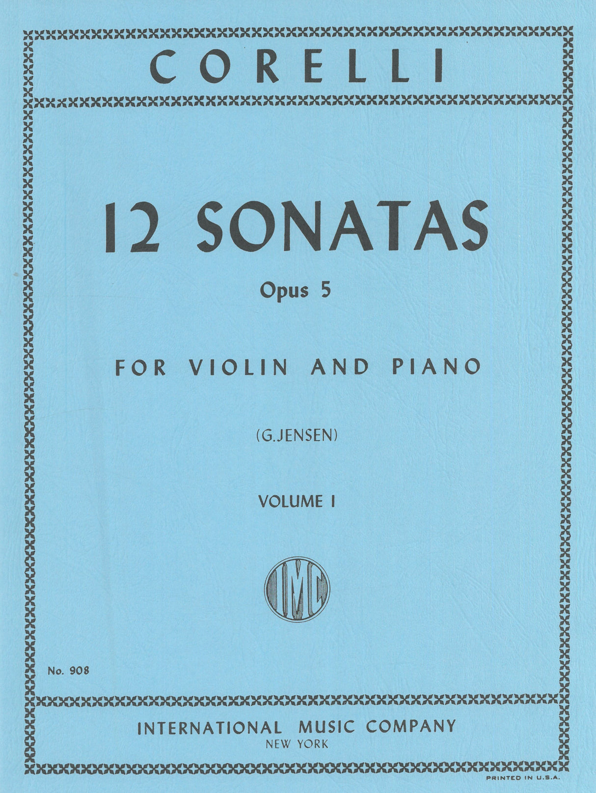 Corelli: 12 Violin Sonatas, Op. 5 - Volume 1