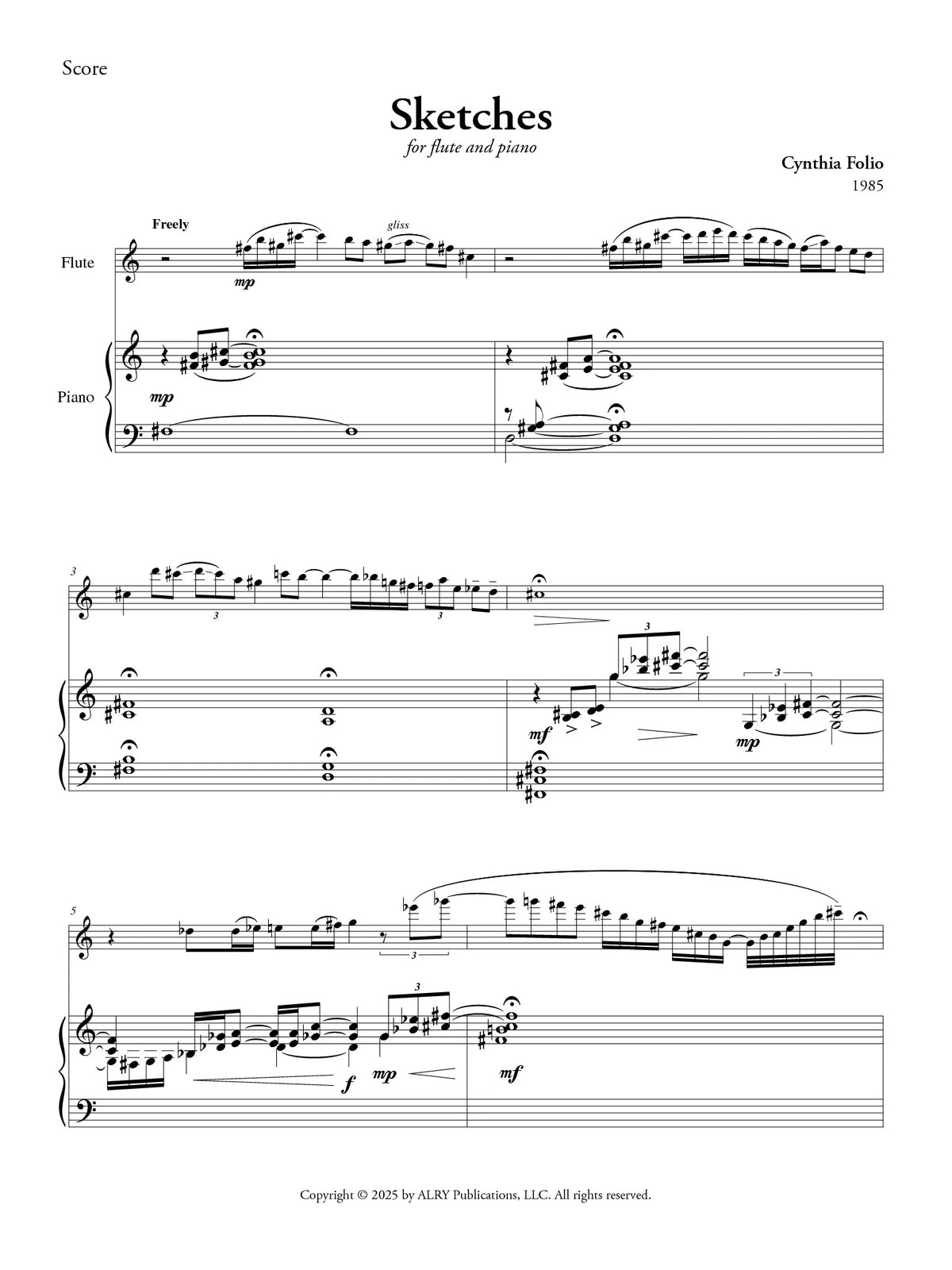 Folio: Sketches