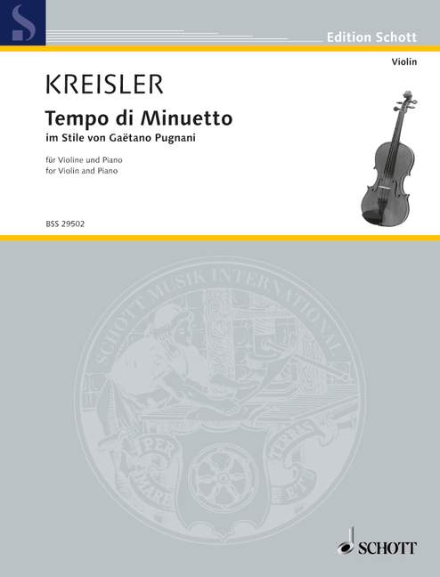 Kreisler: Tempo di Minuetto in the Style of Pugnani