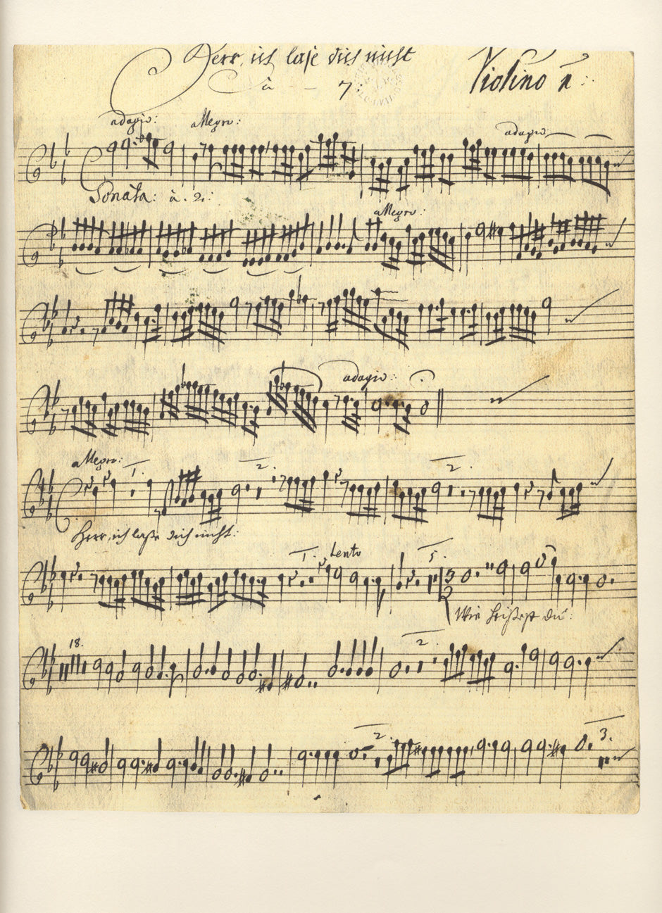 Buxtehude: Herr, ich lasse dich nicht, BuxWV 36